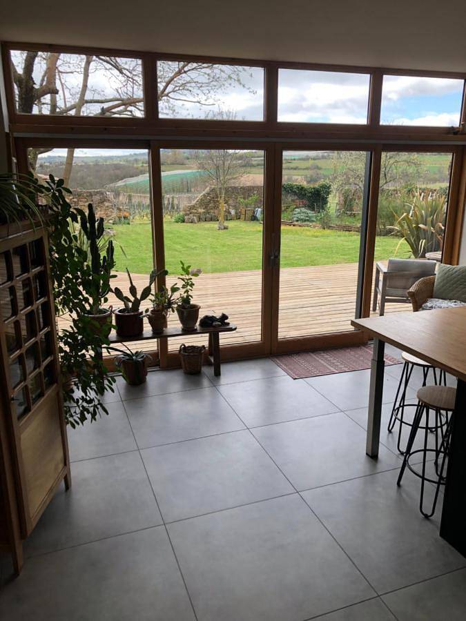 Gîte pour 2 personnes, avec jardin ainsi que vue et terrasse à Chavanay - 3
