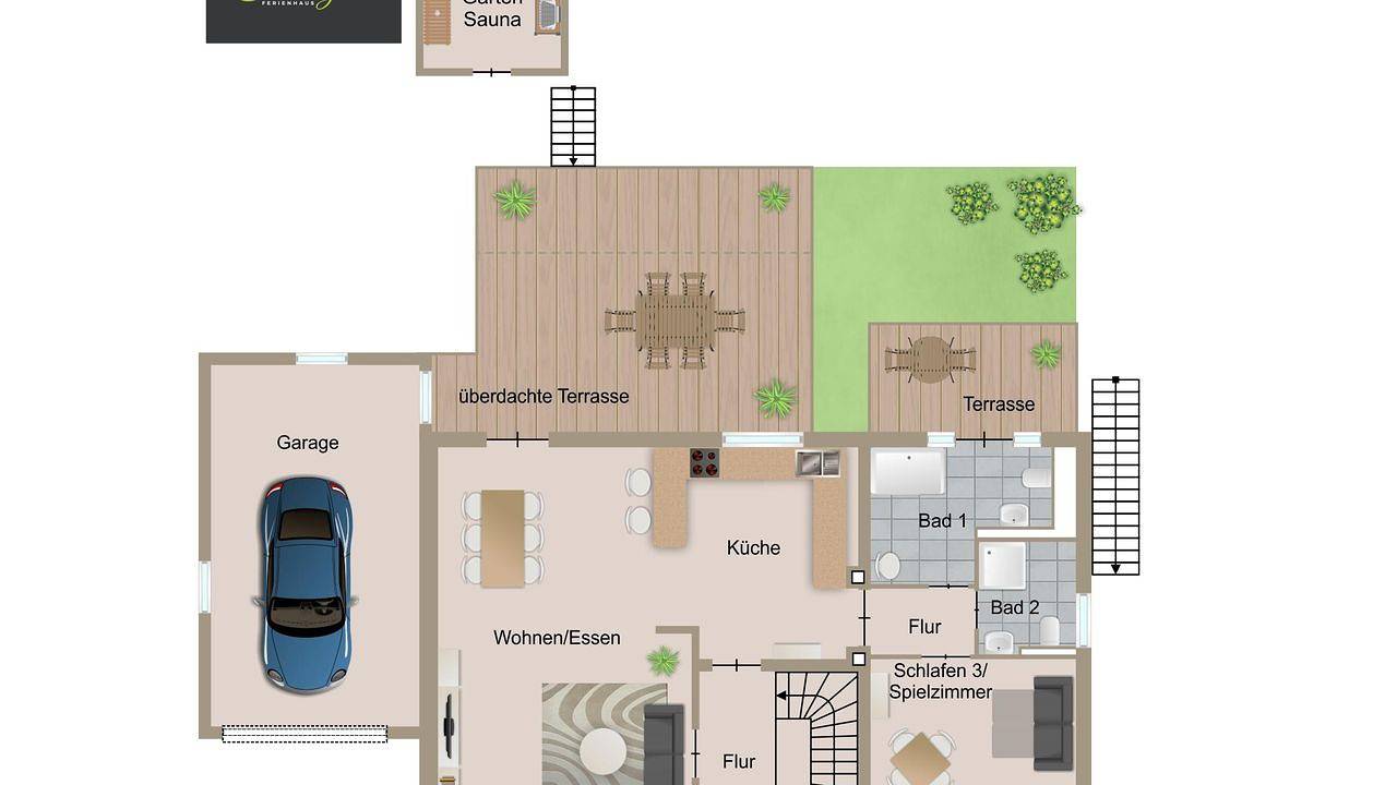 Ferienhaus für 2 Personen (116 m²) in Neuhütten in Neuhütten, Landkreis Trier-Saarburg