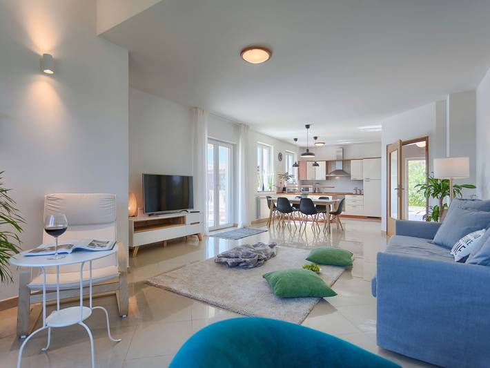 Ferienhaus für 4 Personen, mit Garten und Kinderpool sowie Terrasse in Barban - 3