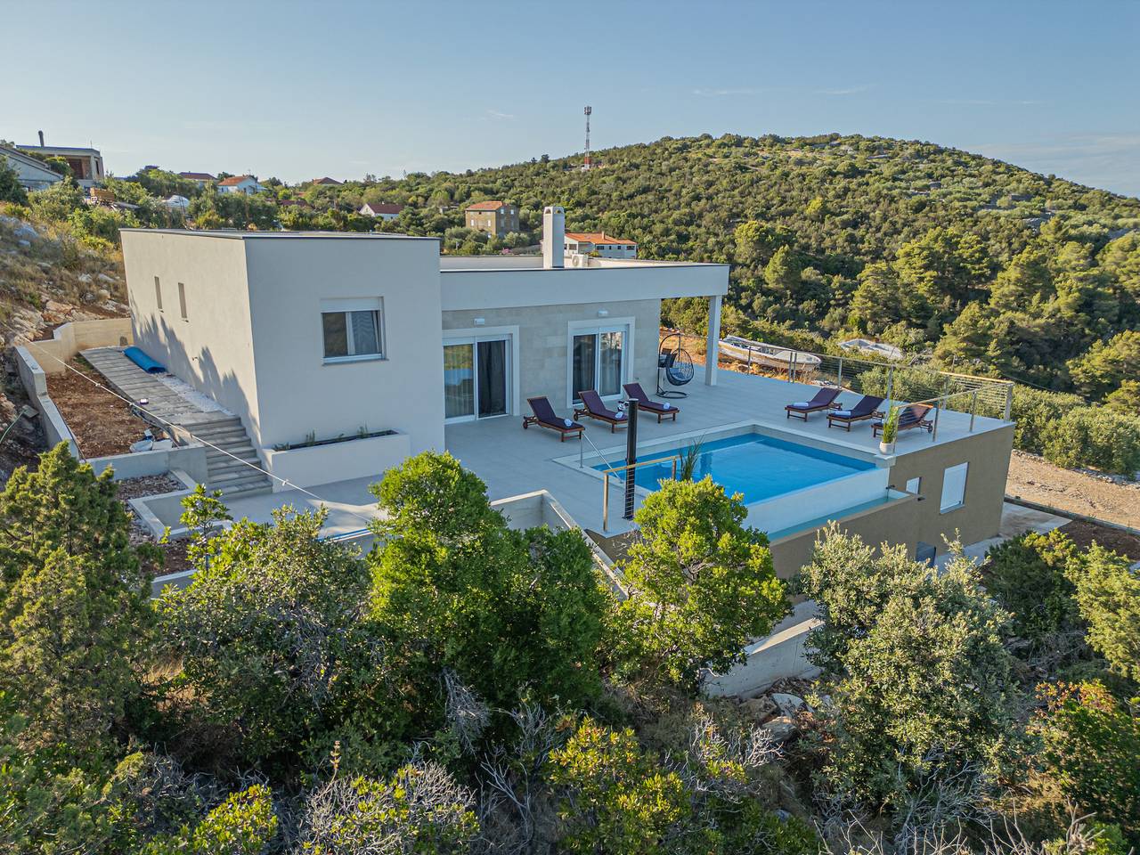 Sea view Villa Belvedir in Sali, Dugi Otok