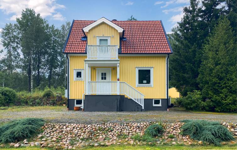 Ferienhaus für 5 Personen, mit Terrasse und Garten sowie Sauna in Tranemo