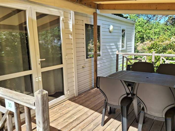 Mobil-home con terraza - 4 pers. in Rocamadour, Quercy