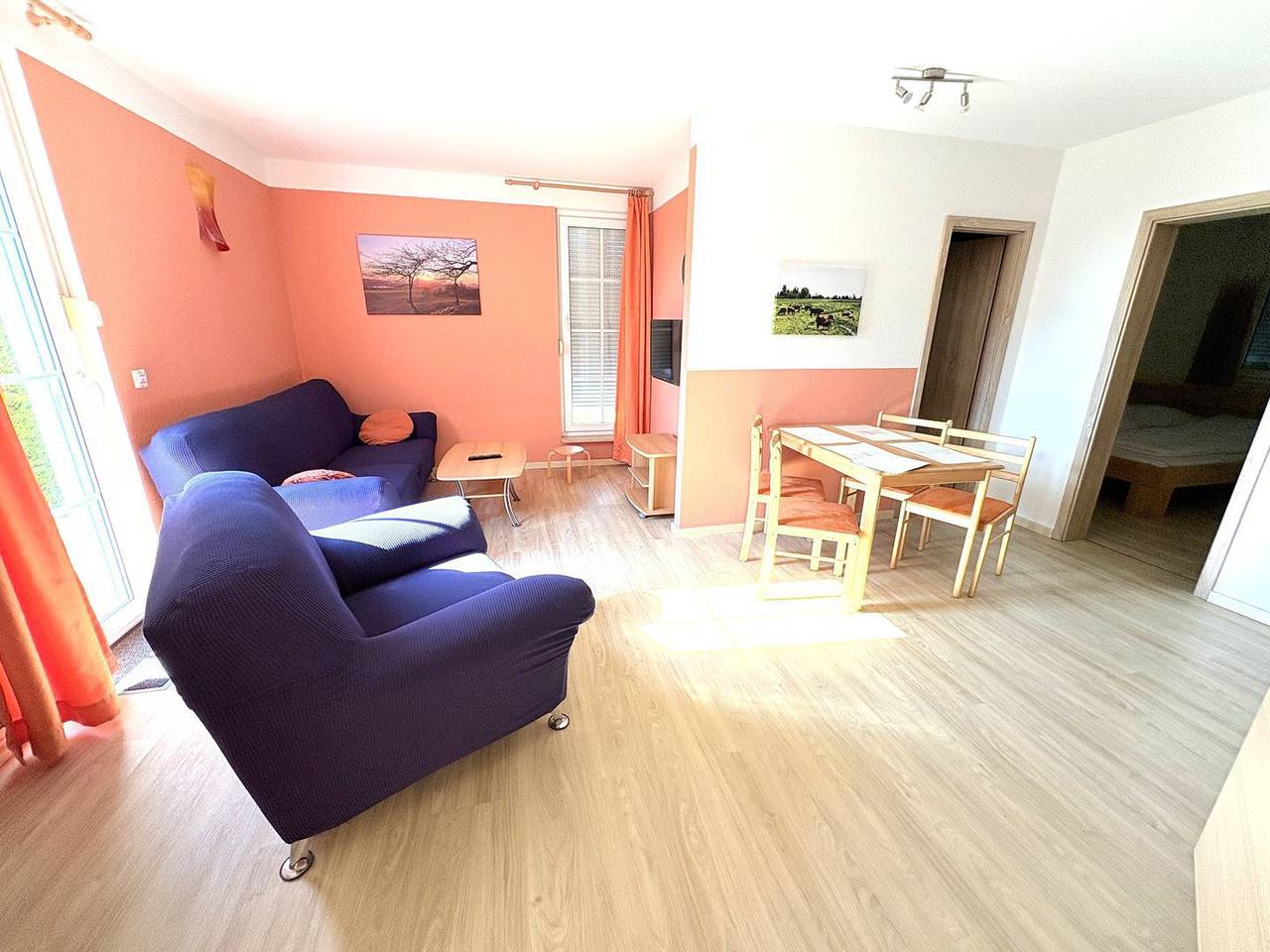 Apartamento entero, Sonnige Ferienwohnung mit Südterrasse und zwei Schlafzimmern in Alt Reddevitz in Alt Reddevitz, Mönchgut