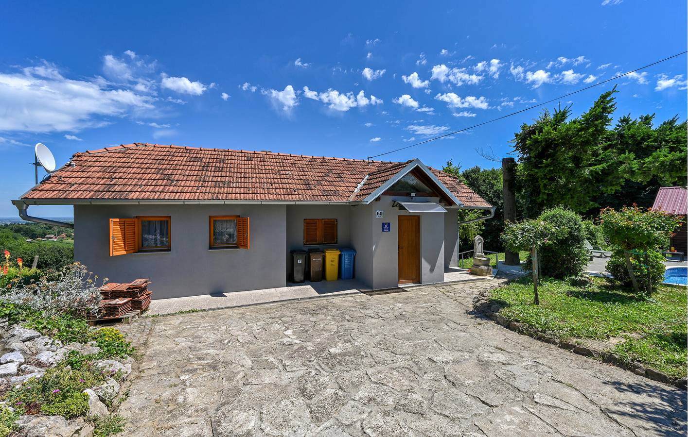 Ferienhaus für 5 Personen mit Terrasse in Varazdin