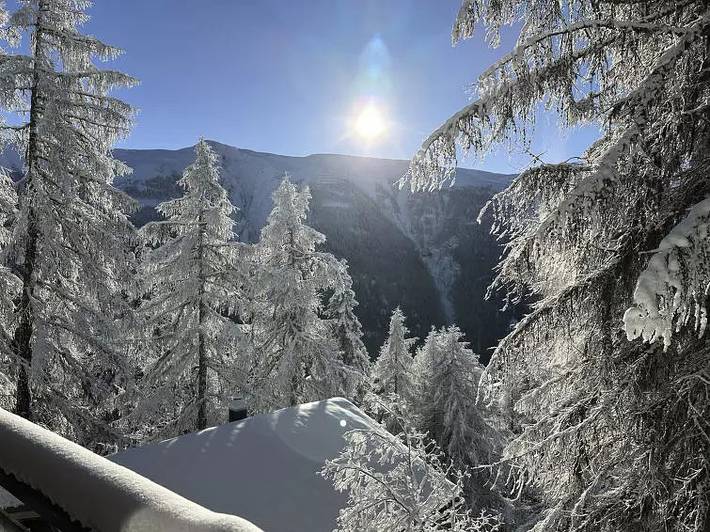 Chalet für 6 Personen, mit Balkon in Bellwald