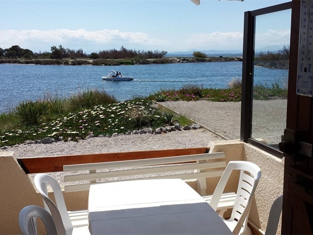Pavillon T1+Zwischenboden 4 Pers, Klimaanlage, Parkplatz, nah am See und Strand in Port Leucate, Leucate