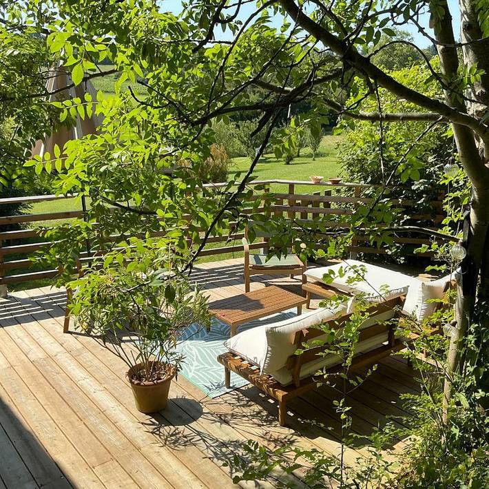 Location de vacances pour 5 personnes, avec jardin et vue à Saint-Michel-de-Fronsac - 2