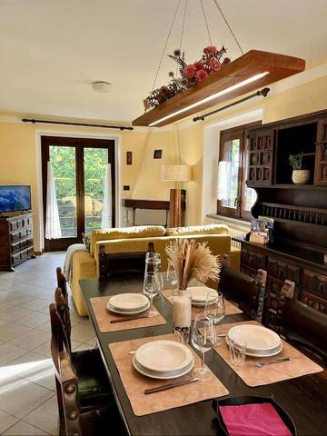 Gîte pour 4 personnes, avec jardin ainsi que balcon et vue dans Morgex