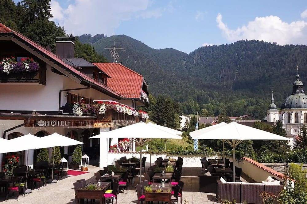 Hotel Blaue Gams - Einzelzimmer in Ettal, Bayerische Alpen