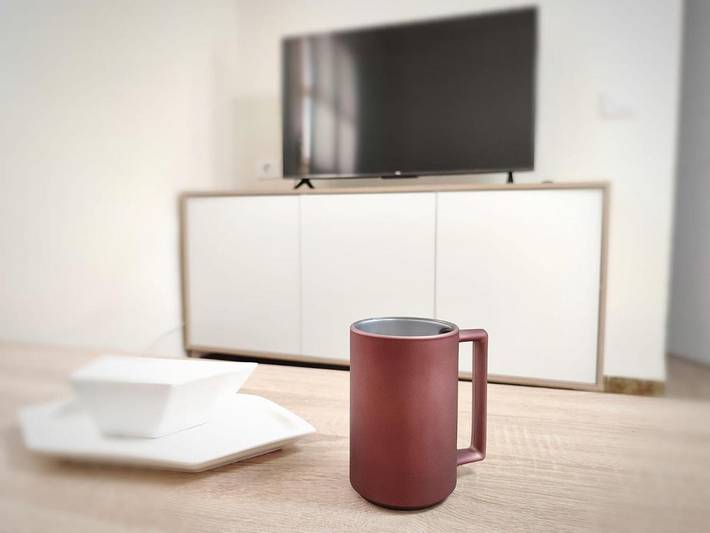 Apartamento de vacaciones para 4 personas, con vistas y balcón en Parc Natural de la Serra d'Espadà