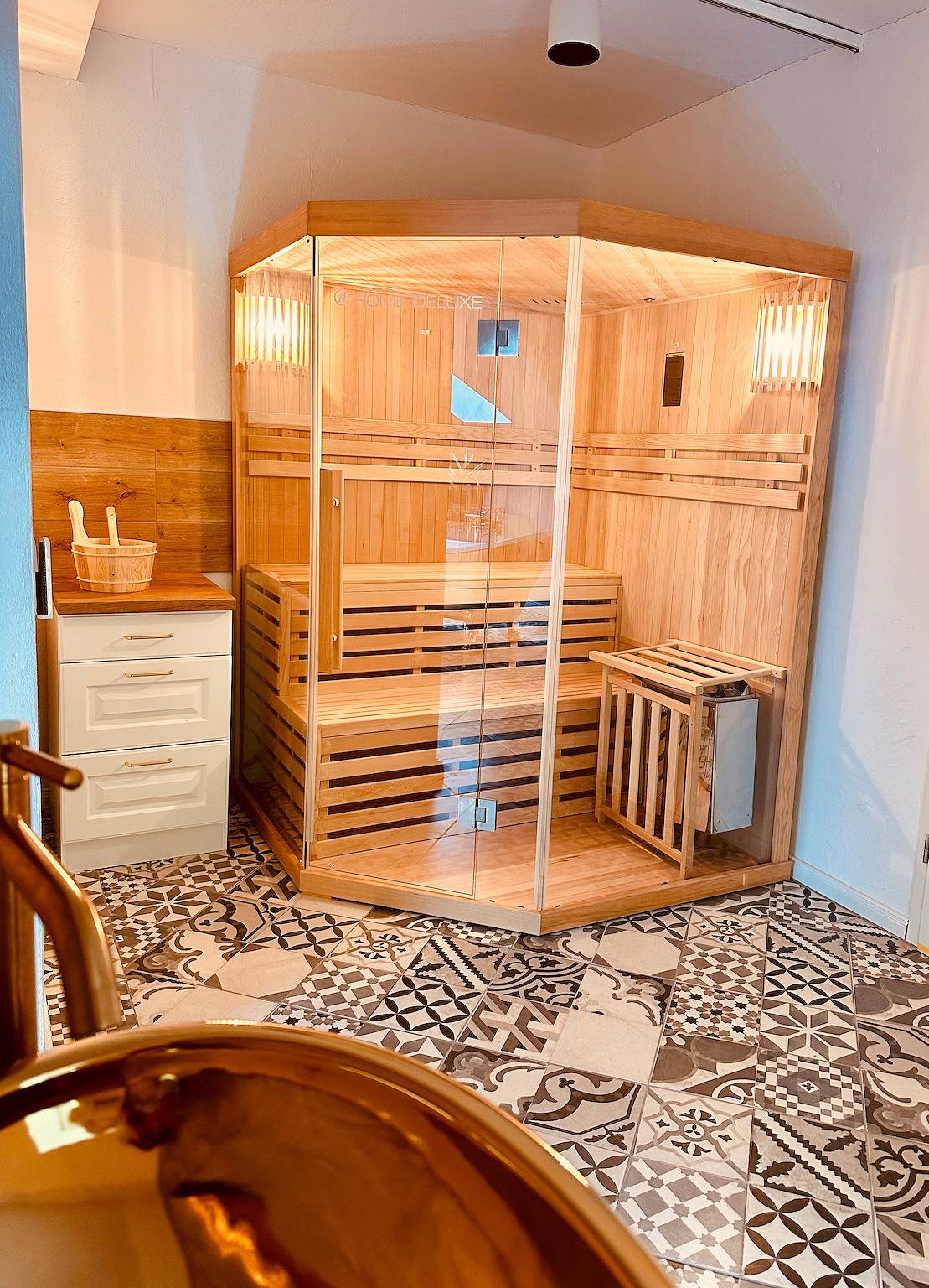 Appartement de vacances entier, Ambiente Deluxe Wellness mit Sauna in Kleinblittersdorf, Région De Sarrebruck