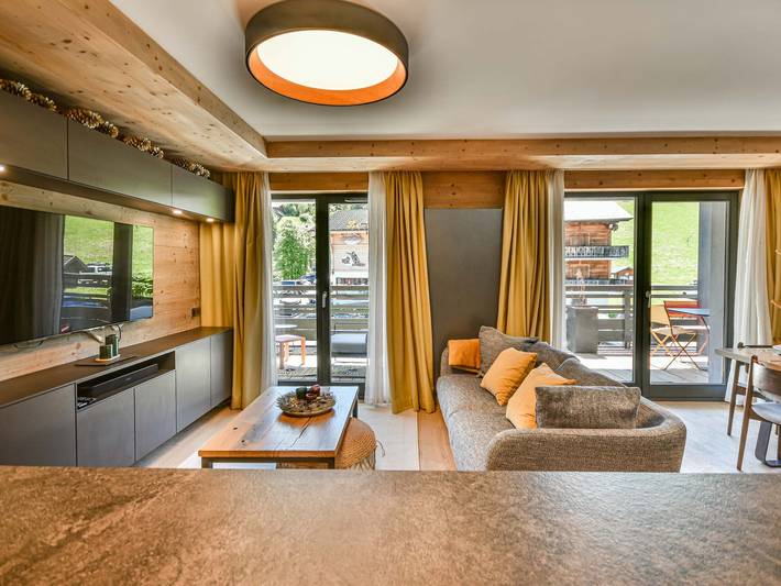 Chalet pour 8 personnes, avec balcon à Les Gets - 4