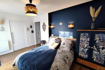 Gîte pour 8 personnes, avec terrasse et jardin dans Turretot