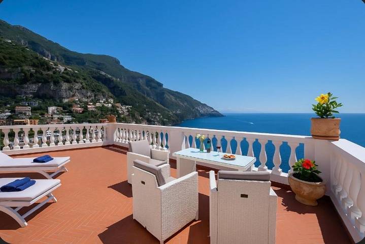 B&b per 3 persone, con panorama e giardino, con animali domestici a Positano
