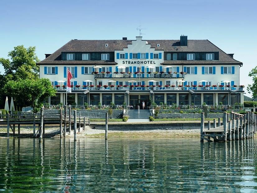 Strandhotel Löchnerhaus - Doppelzimmer, Du/Wc in Reichenau, Untersee