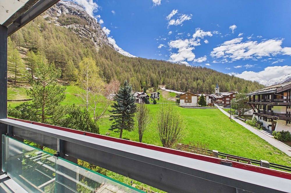 Ganze Wohnung, Bergblick-Doppelzimmer nahe SaasFee in Saas-Almagell, Walliser Alpen