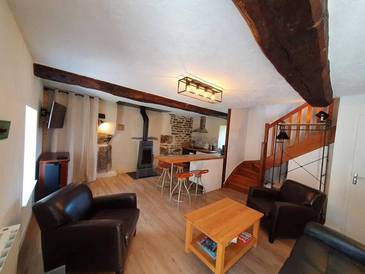 Maison de vacances pour 4 personnes, avec piscine et jardin - 1