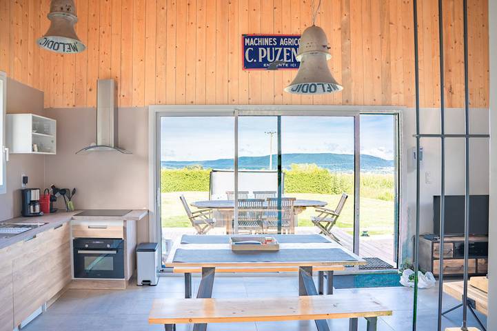 Gîte pour 6 personnes, avec terrasse ainsi que jardin et jacuzzi à Corcieux - 3