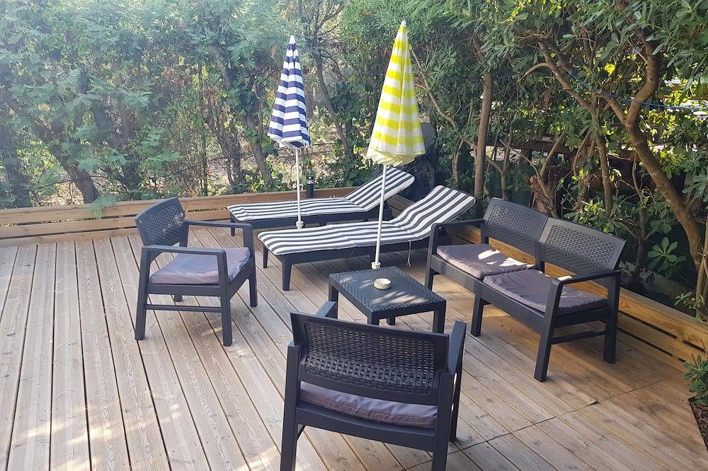 Mobile home climatisé golfe de St Tropez in Gassin, Côte méditerranéenne (France)