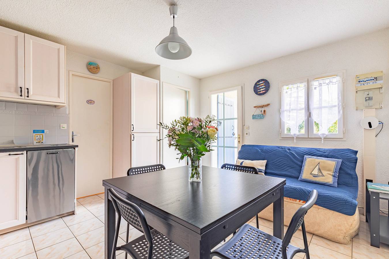 Das kleine Haus mit seiner Palme in Dolus-d'Oléron, Côte de Beauté