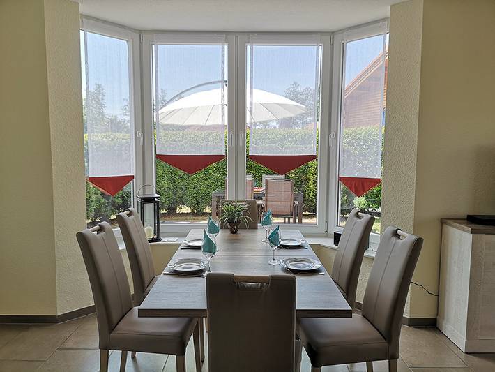 Ferienhaus für 7 Personen, mit Terrasse und Garten sowie Pool und Sauna in Walchum