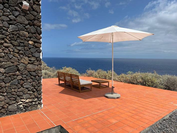 Ferienwohnung für 3 Personen, mit Terrasse und Ausblick sowie Meerblick - 1