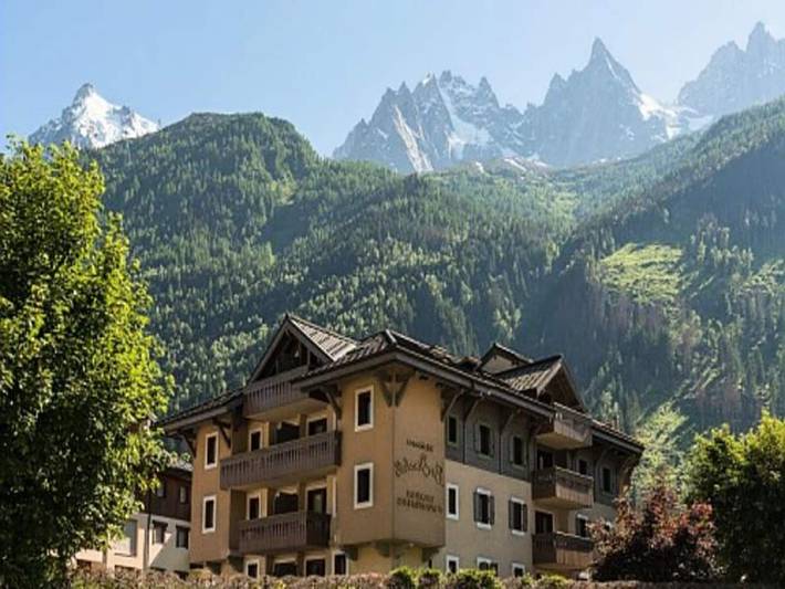 Gîte pour 4 personnes, avec sauna ainsi que piscine et balcon, adapté aux familles dans Mer de Glace - 3