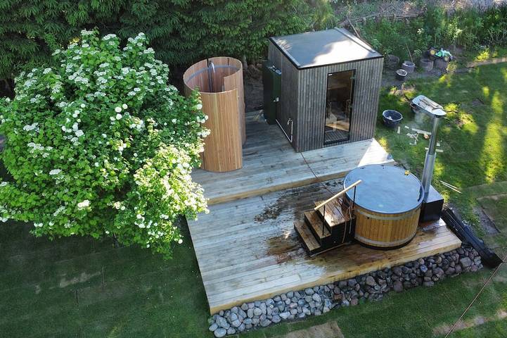 Ferienhaus für 10 Personen, mit Sauna und Garten - 1