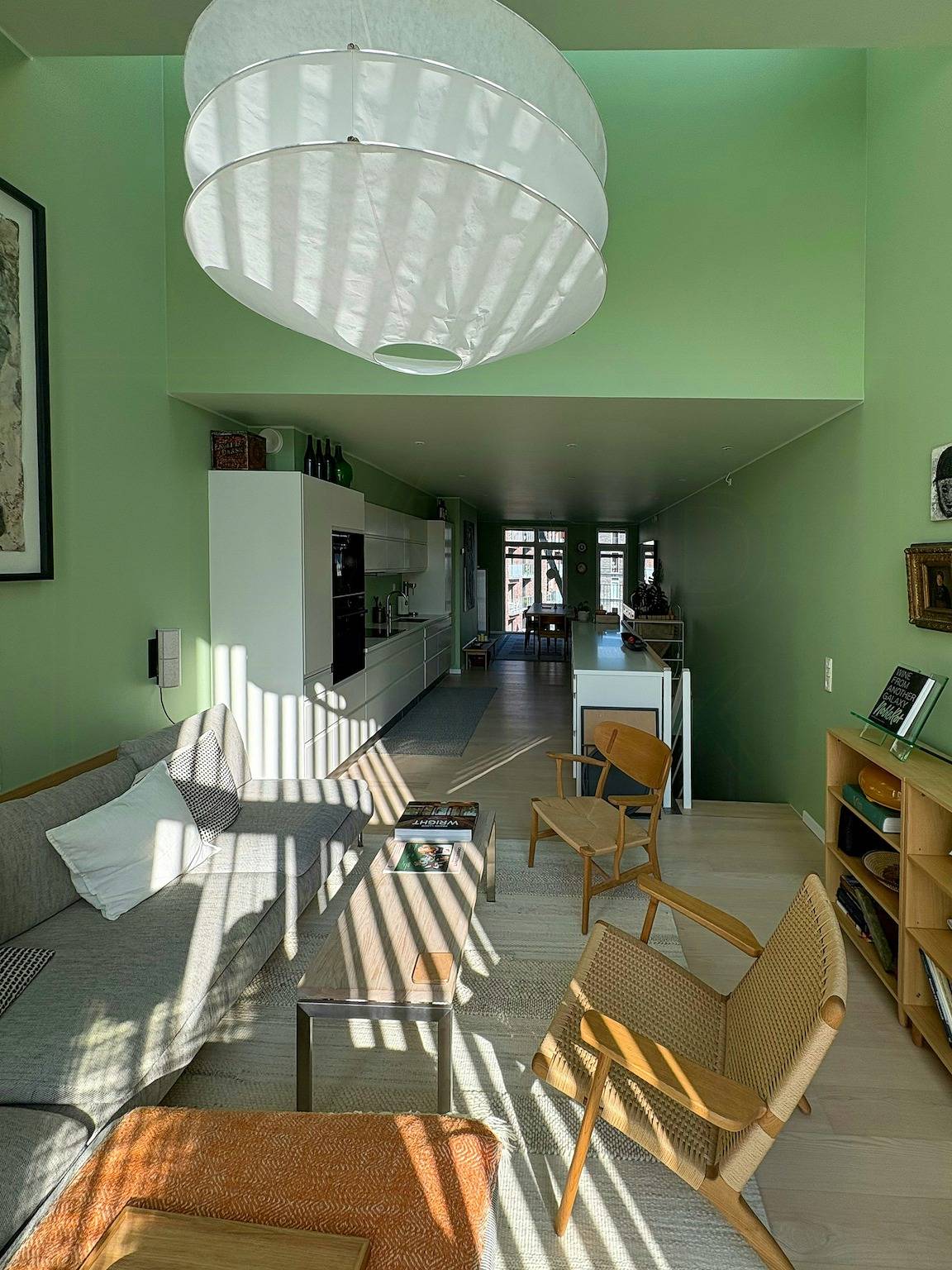 Ganze Wohnung, Wohnung mit Designklassikern am Sydhavnen in Kopenhagen, Hovedstaden