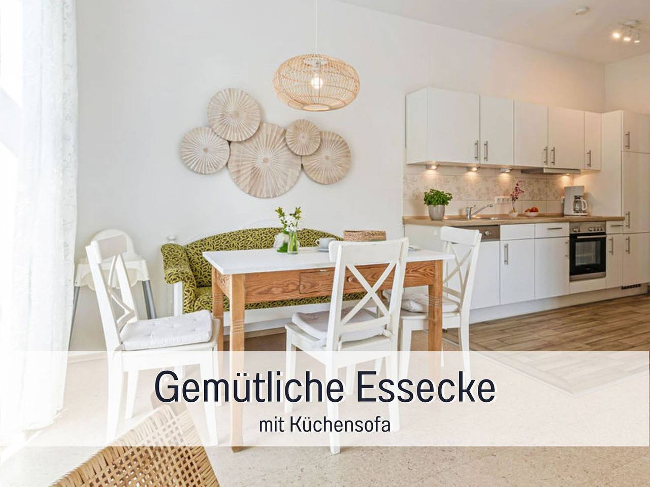 Ganze Wohnung, Gemütliche und helle Ferienwohnung auf dem Ferienhof Wichtelweide auf Fehmarn in Westfehmarn, Gammendorf