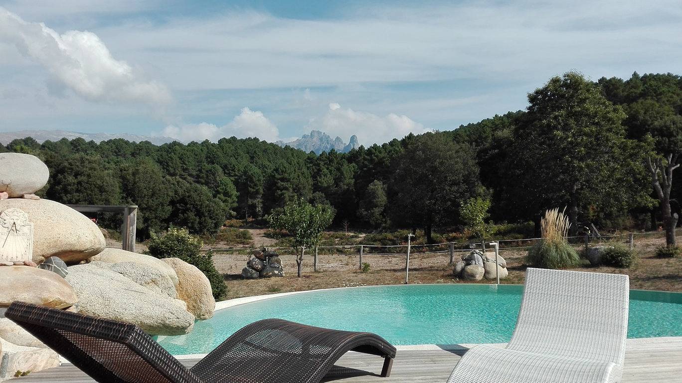 Chambres d'hôtes du Hameau de Cavanello - Chambre triple in Zonza, Parc naturel régional de Corse
