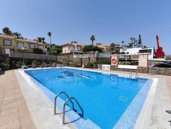 Ferienhaus mit Meerblick für 4 Personen, mit Garten und Balkon in Playa del Inglés
