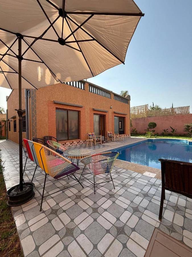 Maison d’hôte pour 8 personnes, avec jardin ainsi que vue et piscine, adapté aux familles dans Aghmat - 3