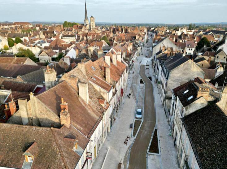 Twin Room in Auxonne, Région de Dijon