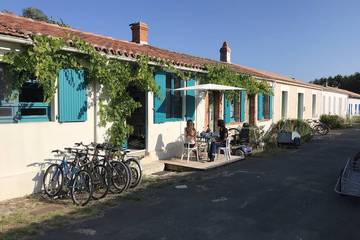 Location de vacances pour 6 personnes, avec terrasse, animaux acceptés à Île-d'Aix