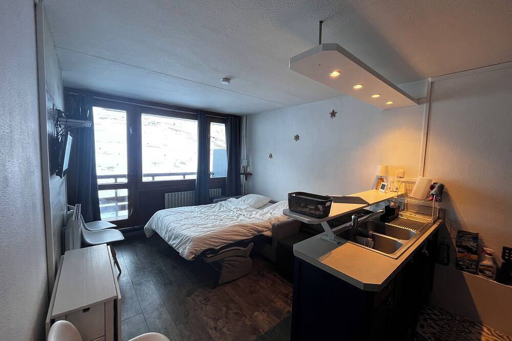 Appartement entier, Studio 4/5 personnes aux pieds des pistes in La Mongie, Bagnères-de-Bigorre