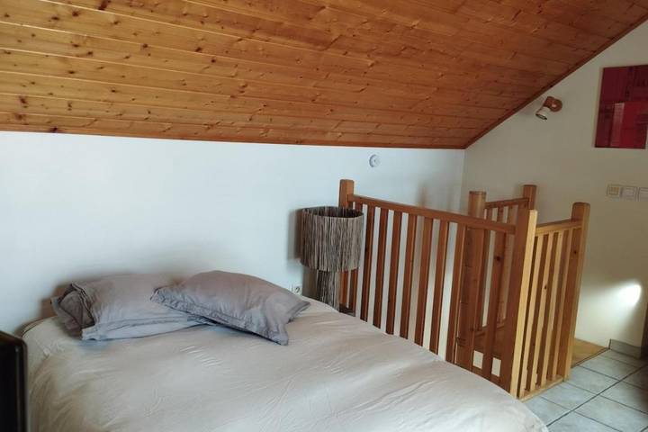 Appartement de vacances pour 3 personnes, avec terrasse, animaux acceptés