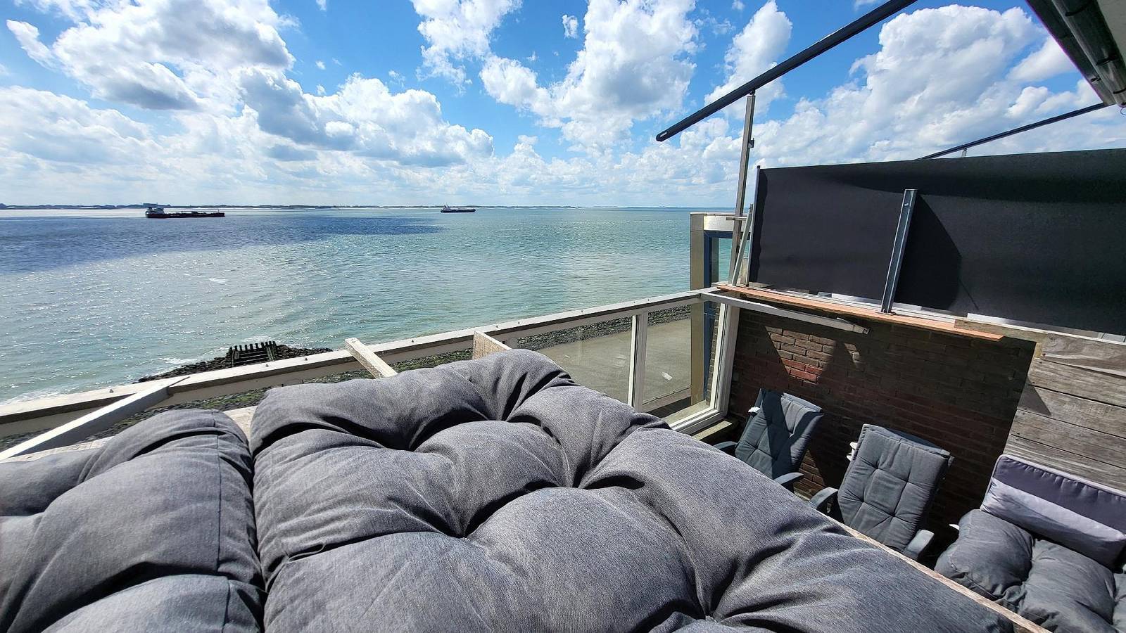 Vakantiehuis "Zeezicht" met uniek uitzicht op zee in Vlissingen, Walcheren