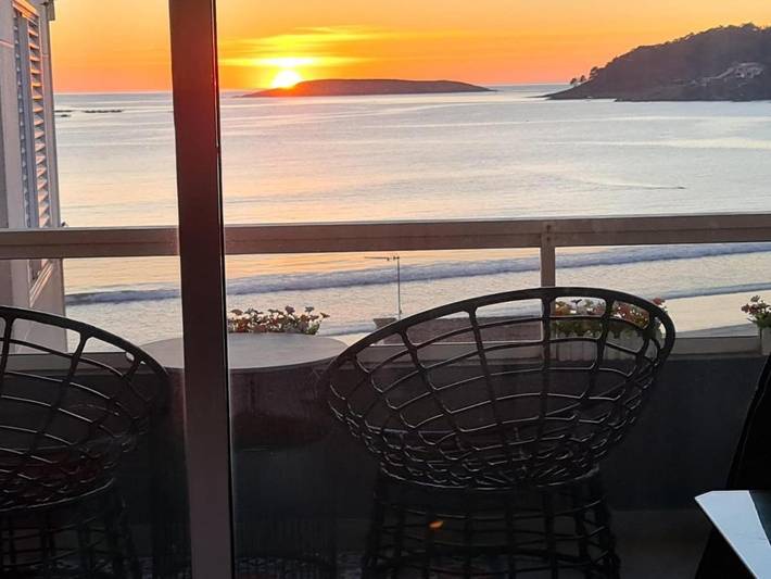 Ferienwohnung für 4 Personen, mit Garten und Ausblick sowie Balkon - 1