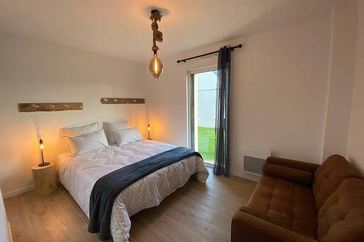 Location de vacances pour 6 personnes, avec jardin et terrasse, animaux acceptés dans Plage Pors Carn - 2