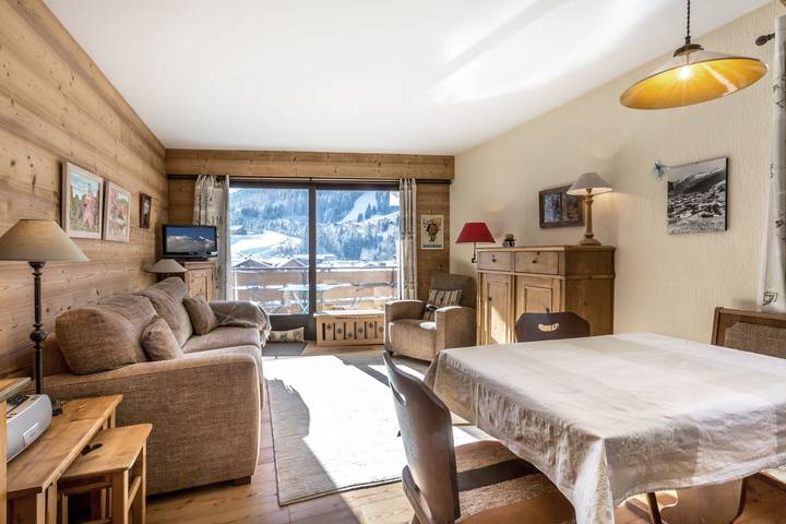 Gîte pour 4 personnes, avec balcon/terrasse dans Office De Tourisme De La Clusaz