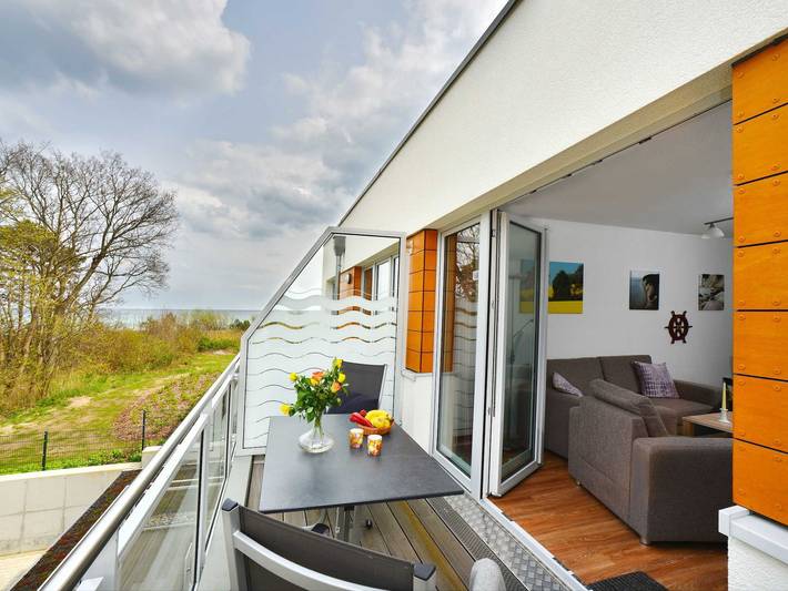 Ferienwohnung für 4 Personen, mit Balkon und Sauna sowie Whirlpool - 1