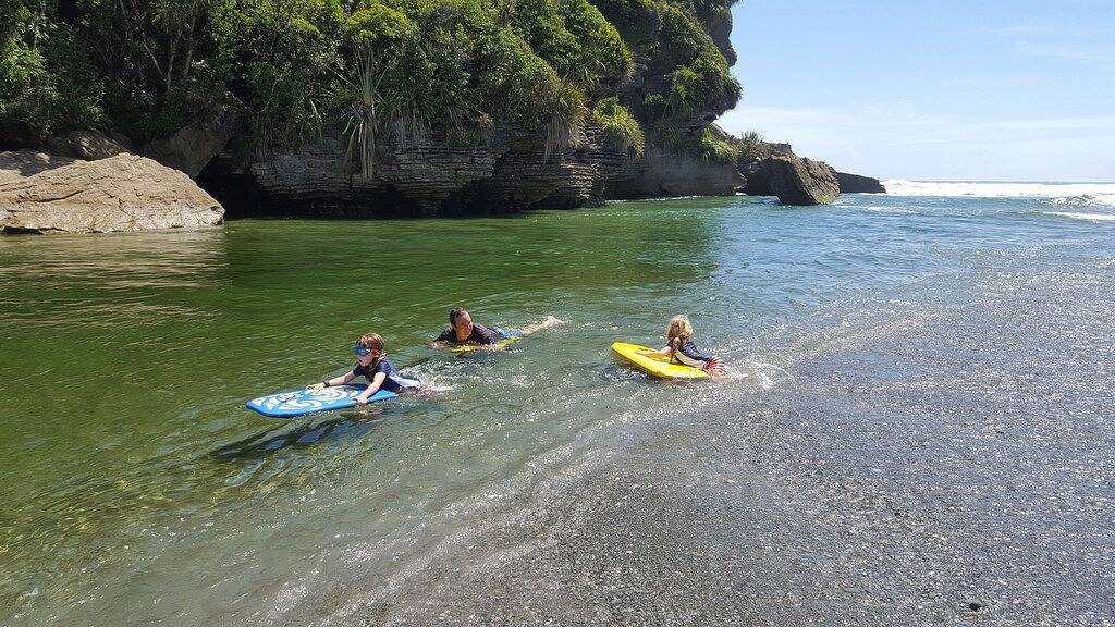 Herrlicher Charakter Bach in West Coast (Neuseeland)