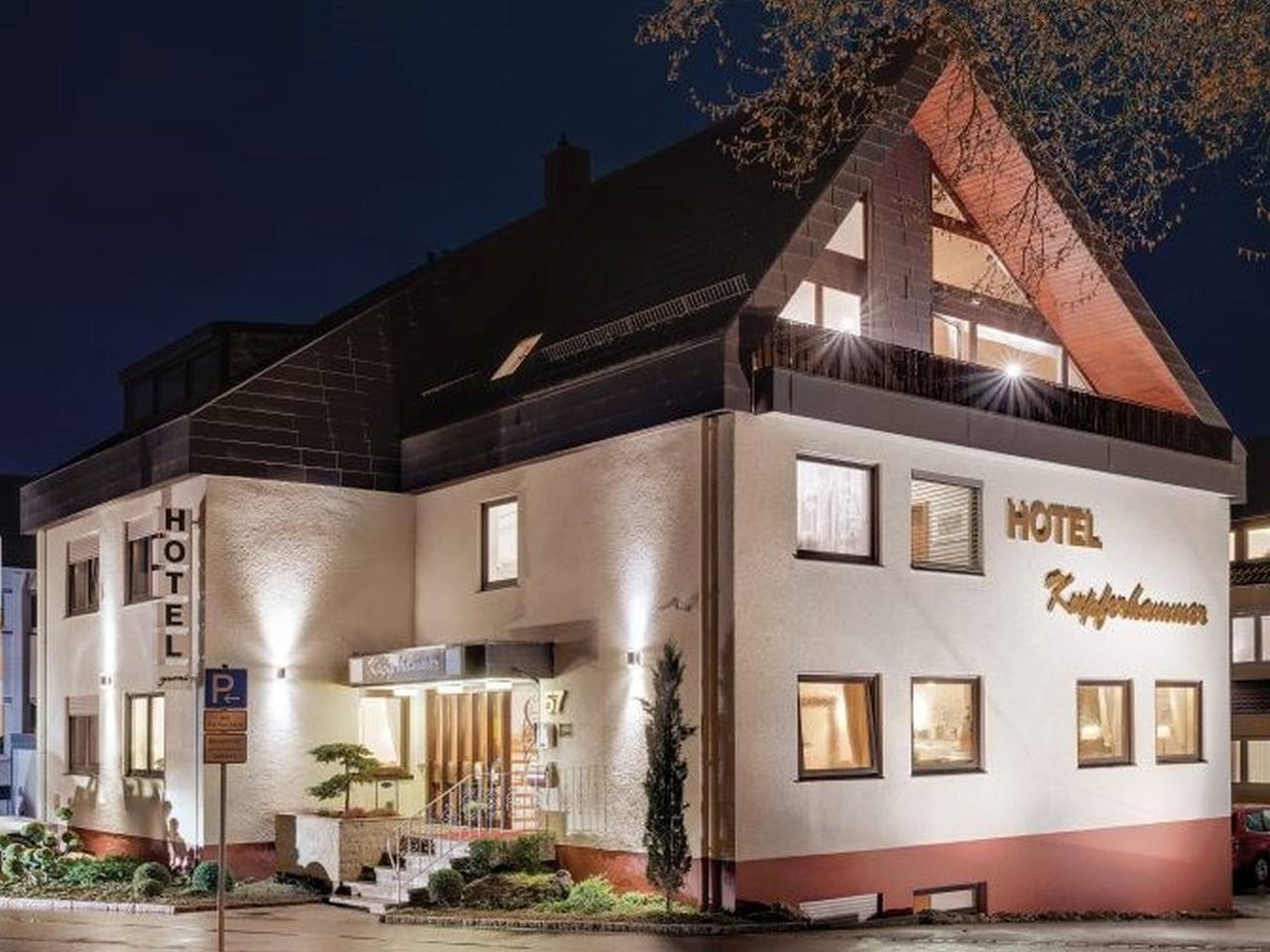 Hotel am Kupferhammer - Doppelzimmer Comfort Twin mit Dusche und Wc in Herrenberg, Landkreis Böblingen