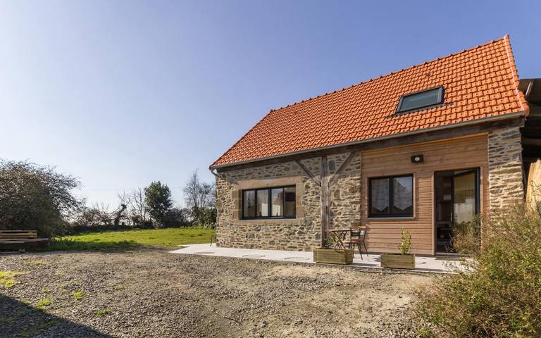 Gîte pour 6 personnes, avec terrasse et jardin à Huisnes-sur-Mer