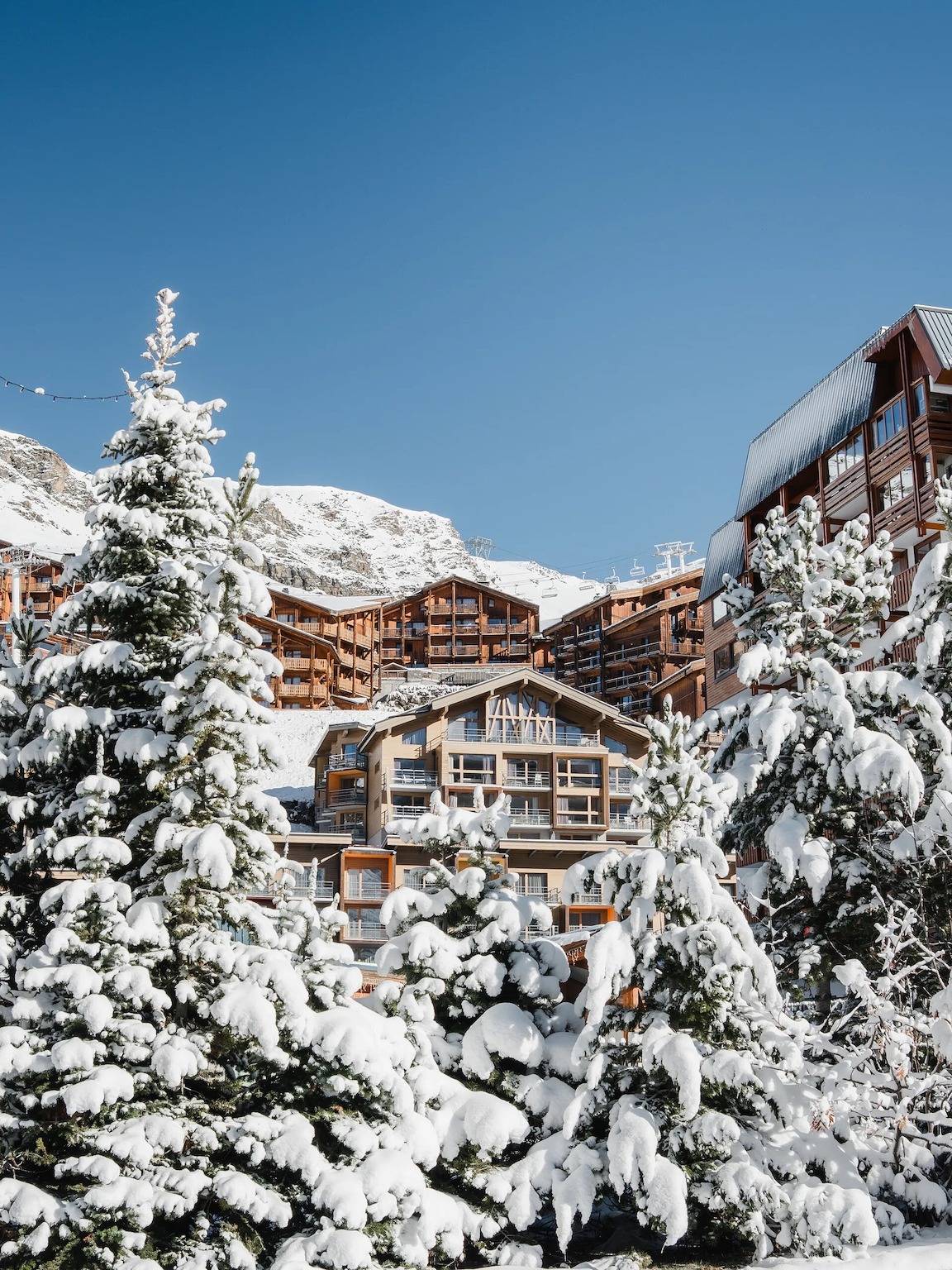 Appartamento intero, Appartamento '6p Au Pied Des Pistes' con vista sulle montagne, balcone e Wi-Fi in Val Thorens, Le tre valli