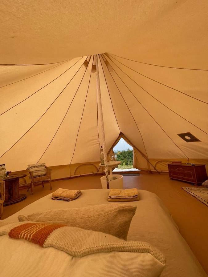 Glamping for 2 people, with Garden and View in South Devon