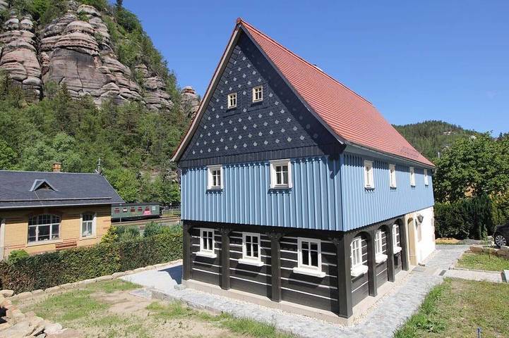Ferienhaus für 12 Personen, mit Garten und Balkon sowie Sauna - 1