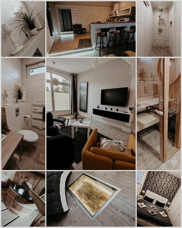 Ferienwohnung für 4 Personen, mit Sauna