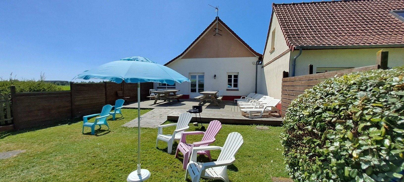 Gite-vacances -Noel- baie -de- somme-randonneurs-Fort mahon plage in Quend, Région d'Abbeville